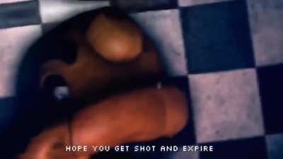 FNaF fan when someone said they don&rsquo;t like the movie