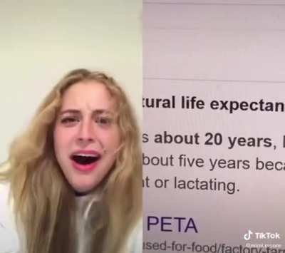 A sister&rsquo;s reaction to a TikTok about her