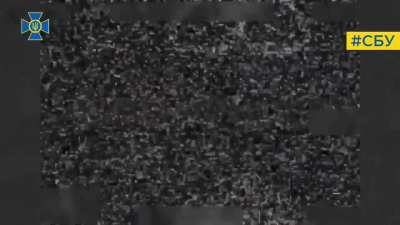 Collection by the Ukrainian Security Service of FPV attacks using thermal cameras against Russian infantry units.
