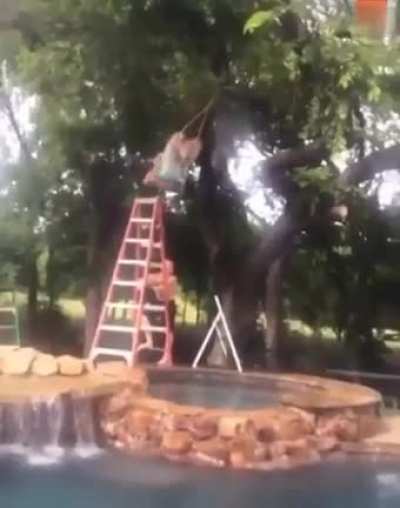WCGW dive into a water feature