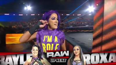 Lyra agrees to accompany Bayley ringside for her match vs Roxanne Perez! (RAW - 9/22/25)