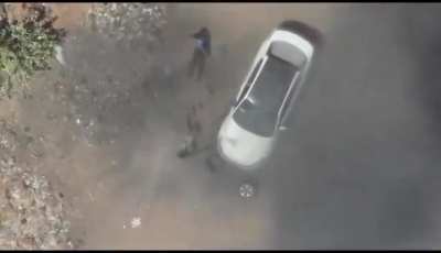 Drones of the Sudanese Armed Forces bomb RSF members, and the video shows the suffering of the individuals as they die.  