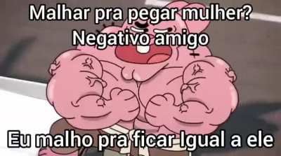 Malhar pra ficar Igual o Ricardor//se vc mora em uma caverna e quer saber o nome do desenho, &eacute; O incr&iacute;vel mundo de Gumball