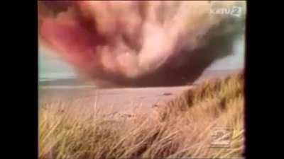 I put "New Slaves" outro over a whale's exploding carcass.