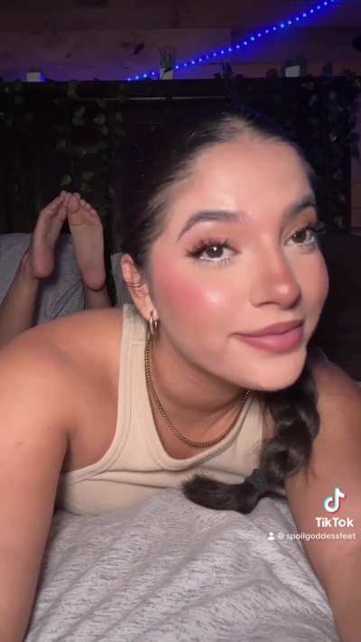 spoilgoddessfeet on tiktok 