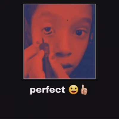 to put on eyeliner