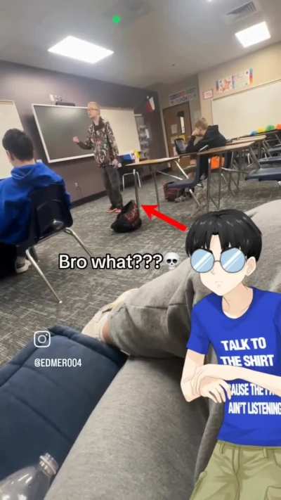 He's real