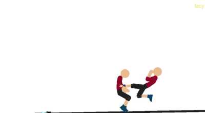Unfinished fight animation