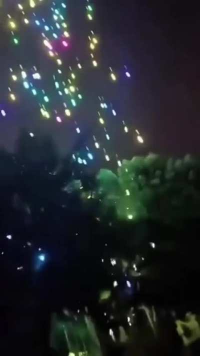Ever seen a drone show fail&hellip; beautifully?