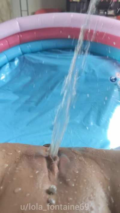 &lsquo;Let me fill up this pool&rsquo;