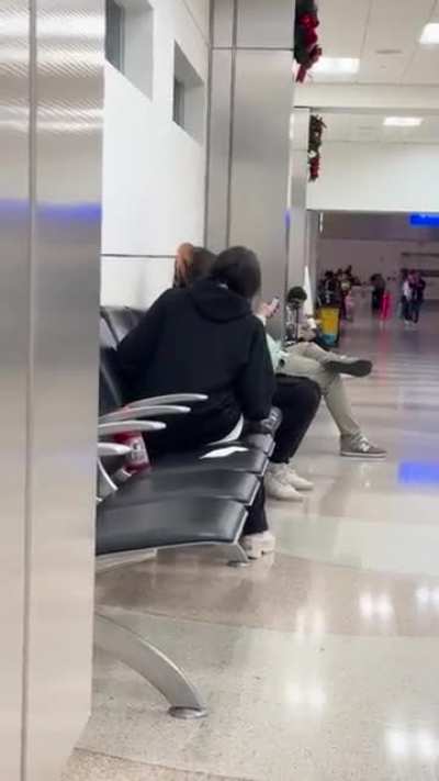BPD split in an airport.