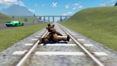 freddy trainbear