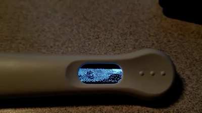 (Foone on Twitter) Skyrim on a pregnancy test, for the true &ldquo;sons and daughters&rdquo; of Skyrim!