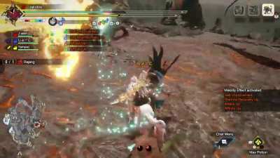 First time hunting Rajang in Rise. Thought this sequence was pretty satisfying