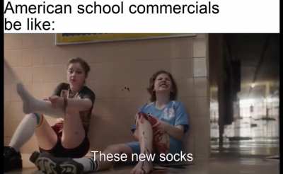 The new socks would surely come in handy!