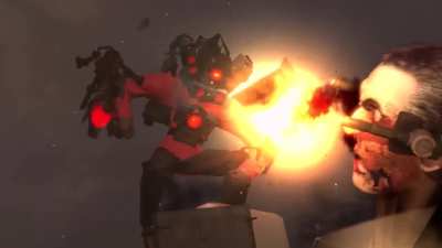 The fight in episode 73, but it has "It has to be this way" from Metal Gear Rising: Revengeance playing in the background.