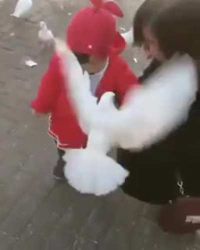 That’s my popcorn, asshole