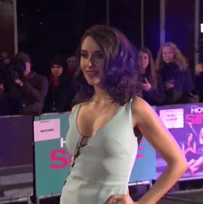 Smoldering at a "How to Be Single" premiere (2016)