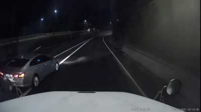 Apparently idiots have an affinity for inexplicably pulling out in front of me&hellip; 55mph to 30mph in 3 seconds
