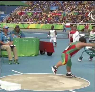 What a throw