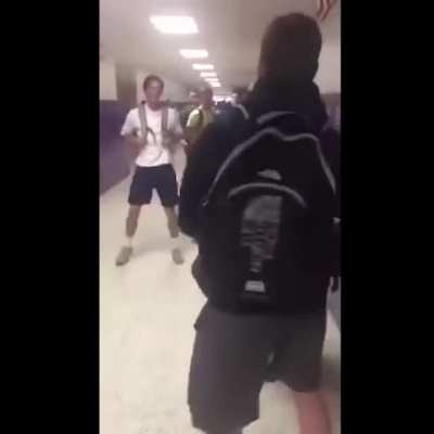 School fight ends in KO