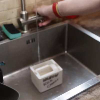 I made a Water Powered Rice Cleaner