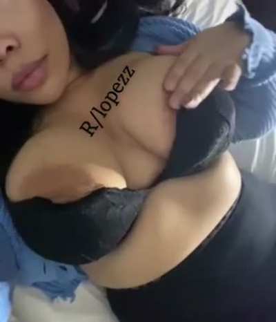 Young Latina girl with big tits