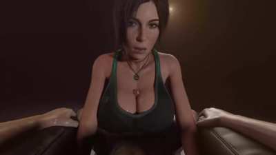 Lara titfuck (Gifdoozer) [Tomb Raider]