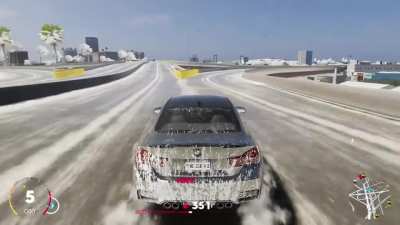 The salt floweth