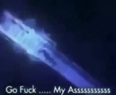 "dick in his ass"