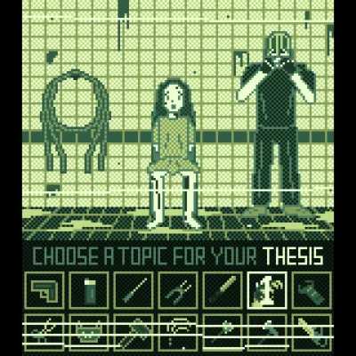"Thesis", Me, Pixel Art, 2022 - MP4 VERSION