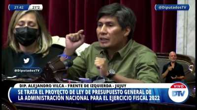 Manuel Adorni analizando a los zurdos