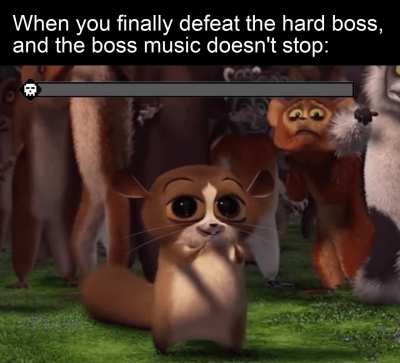 Stop the boss music