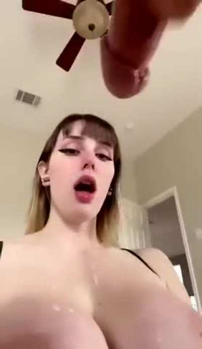 She took it all