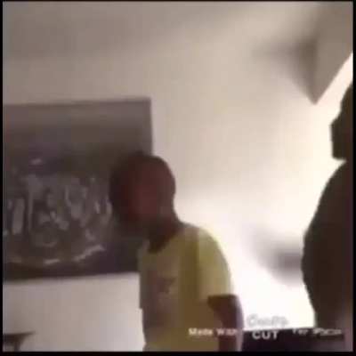Slapped that mf outta existence