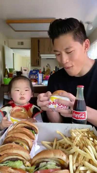 I'm hungry now