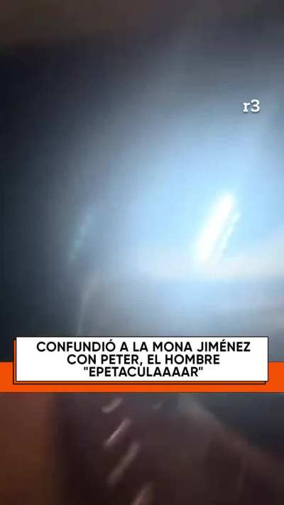 Confundieron a Peter de Polvorines con La Mona Jiménez
