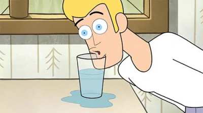 There's no wrong way to drink water.