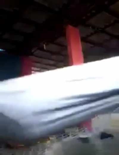 Trying to do a 360 in a hammock. What could go wrong?