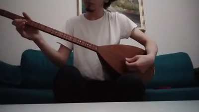 Astronomia (coffin fance meme (mezarcı abiler m&uuml;ziği)) bağlama cover