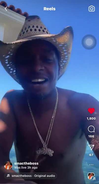 Smac is back drinking😭 they done forgot he was live!🤣🤣 AD - &ldquo; ain&rsquo;t nobody recordin &ldquo;😂