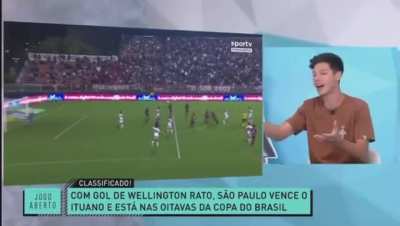 Sgarbi, do Jogo Aberto: "Ontem deu pra sentir o dedo do Dorival".