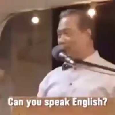 Speak inglish