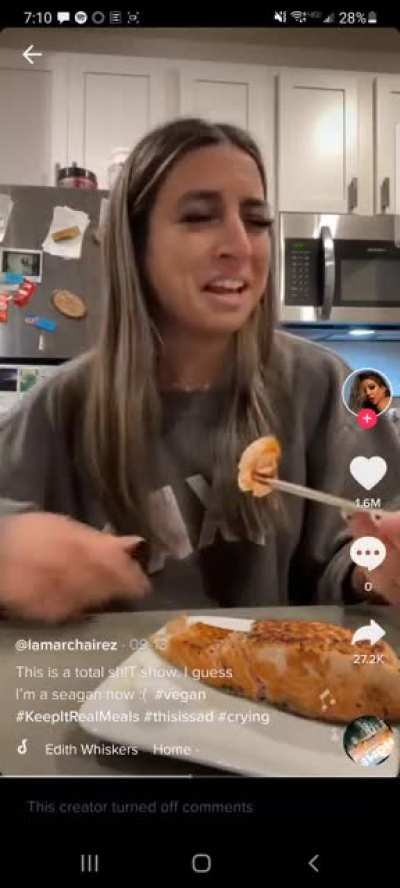 How Vegan TikTokers Eat Fish: