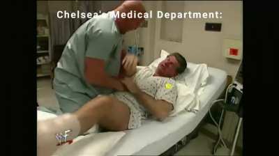 Other Medical Departments: "Rest that ankle for at least 3 weeks alright?"