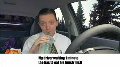 Now you know why you have to wait