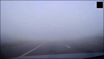 FOG means slow down!! 🤦&zwj;♂️