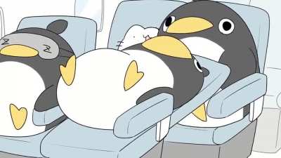 Excuse me, may I tilt my seat for a bit? [ Animation by: @purinharumaki ]