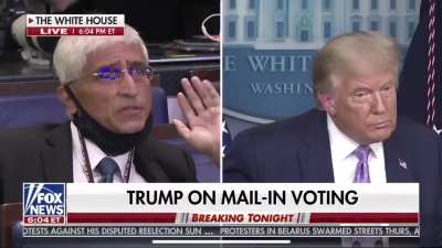 Question to Trump: 