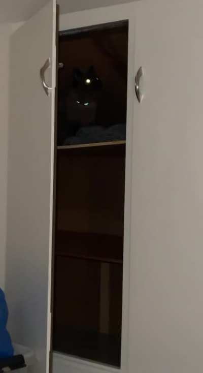 My closet is haunted